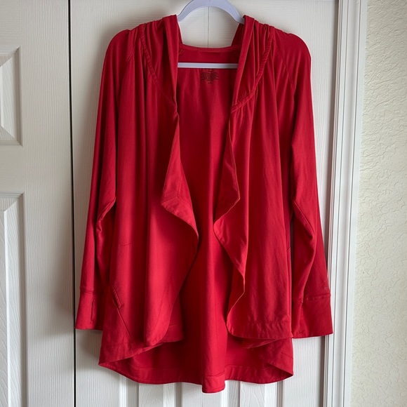 Cuddl Duds Hooded Wrap Red Size  L/XL - Picture 1 of 7